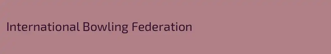 International Bowling Federation